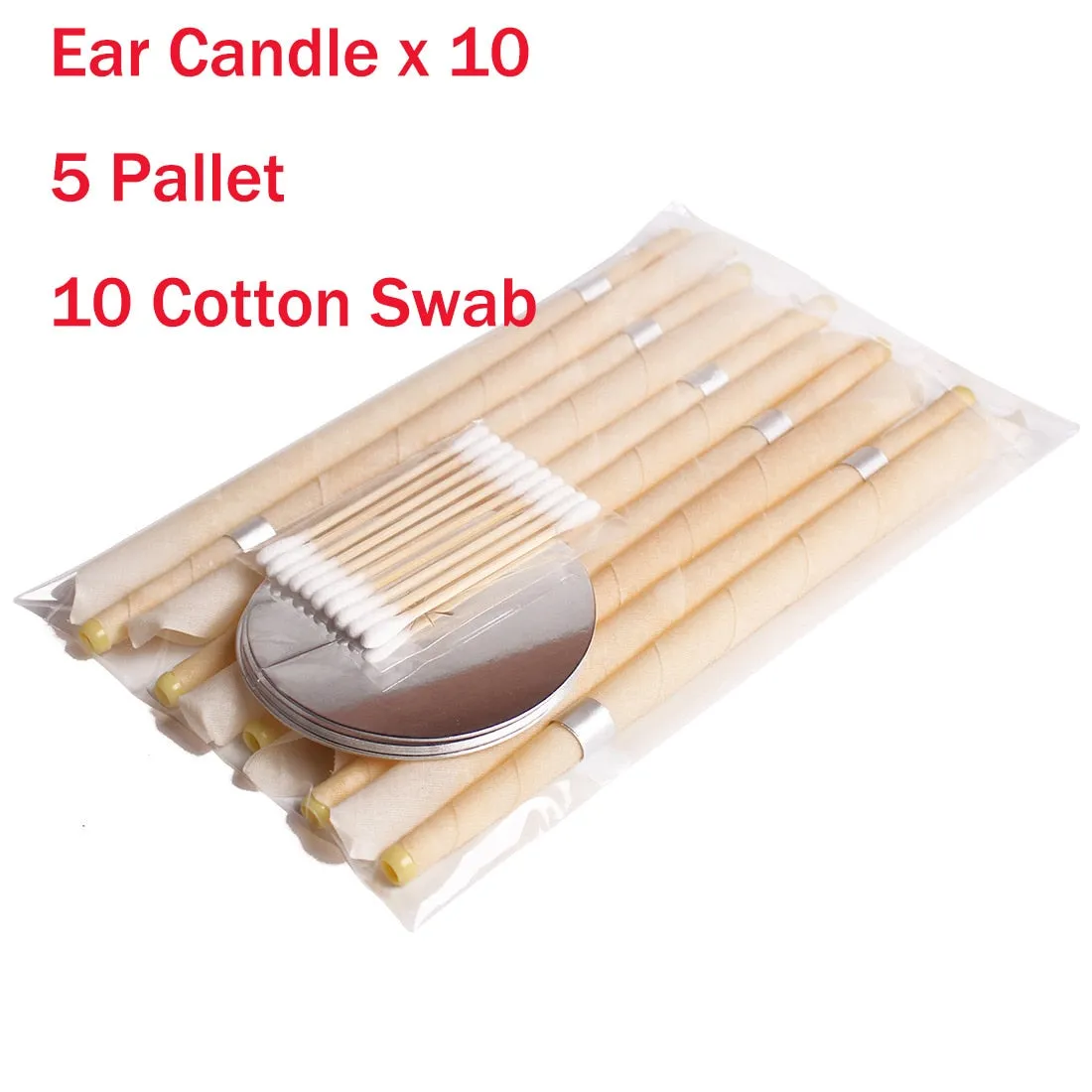 10pcs Ear Wax Clean Removal Beeswax Candle