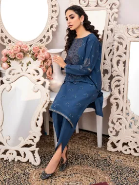 2 Piece Winter Cotton Suit-Embroidered (Unstitched)