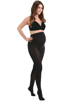 60Den Maternity Tights - Black