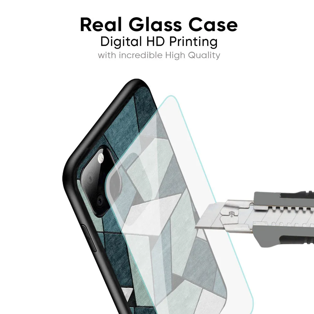 Abstact Tiles Glass Case for Motorola Edge 50 Ultra 5G