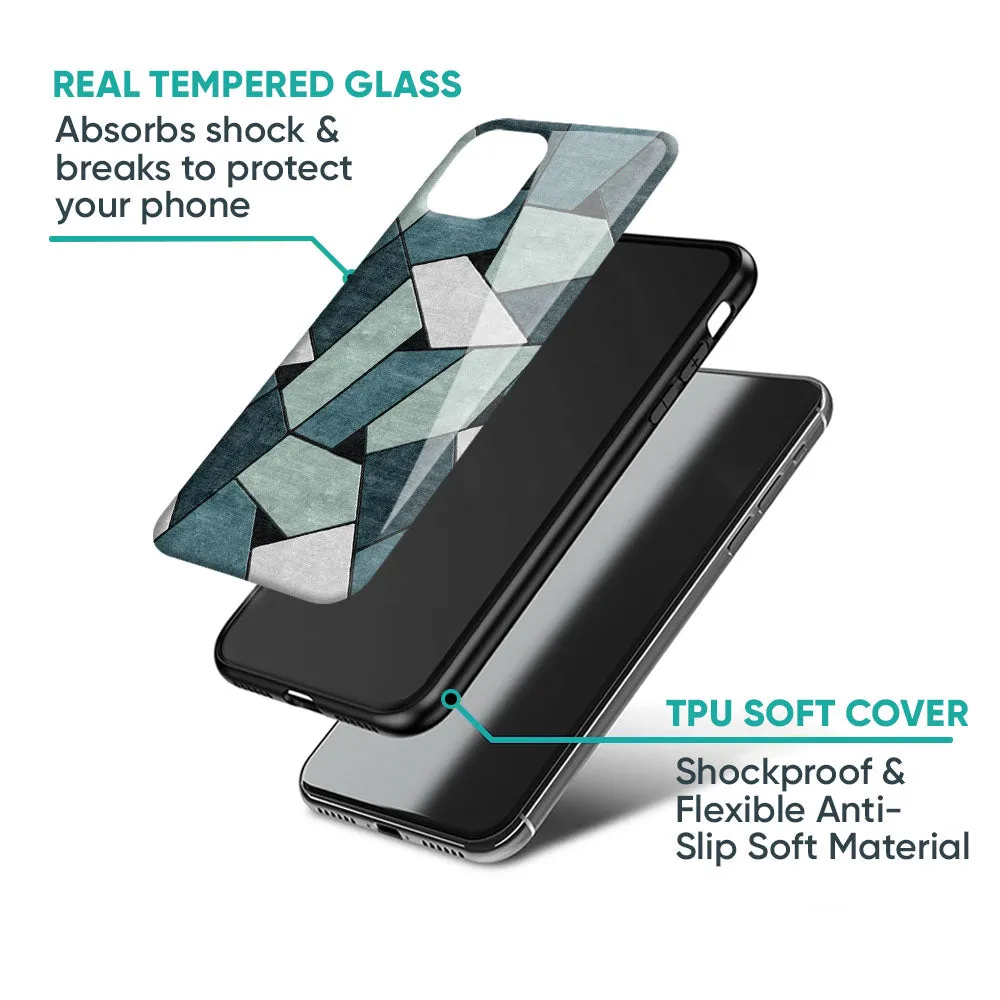 Abstact Tiles Glass Case for Motorola Edge 50 Ultra 5G