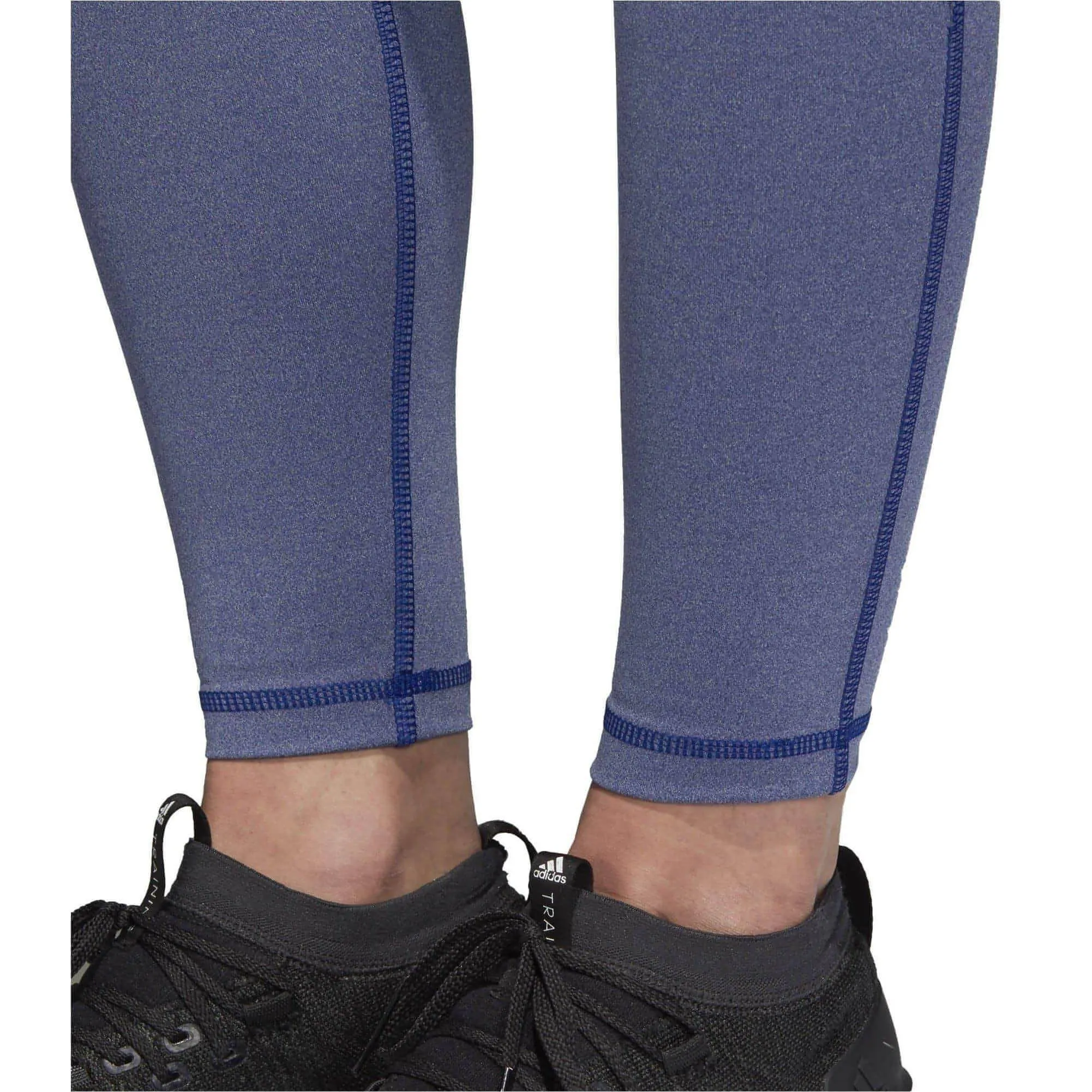 adidas Believe This Mid Rise Womens 7/8 Training Tights - Blue