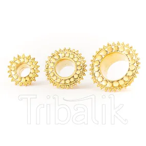 Afghan Brass Ear Tunnel / Eyelet