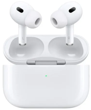 Airpods Pro In-Ear Noise Cancelling Truly Wireless Headphones With Magsafe Charging Case(USB-C) - 2nd generation (MTJV3LL/A )