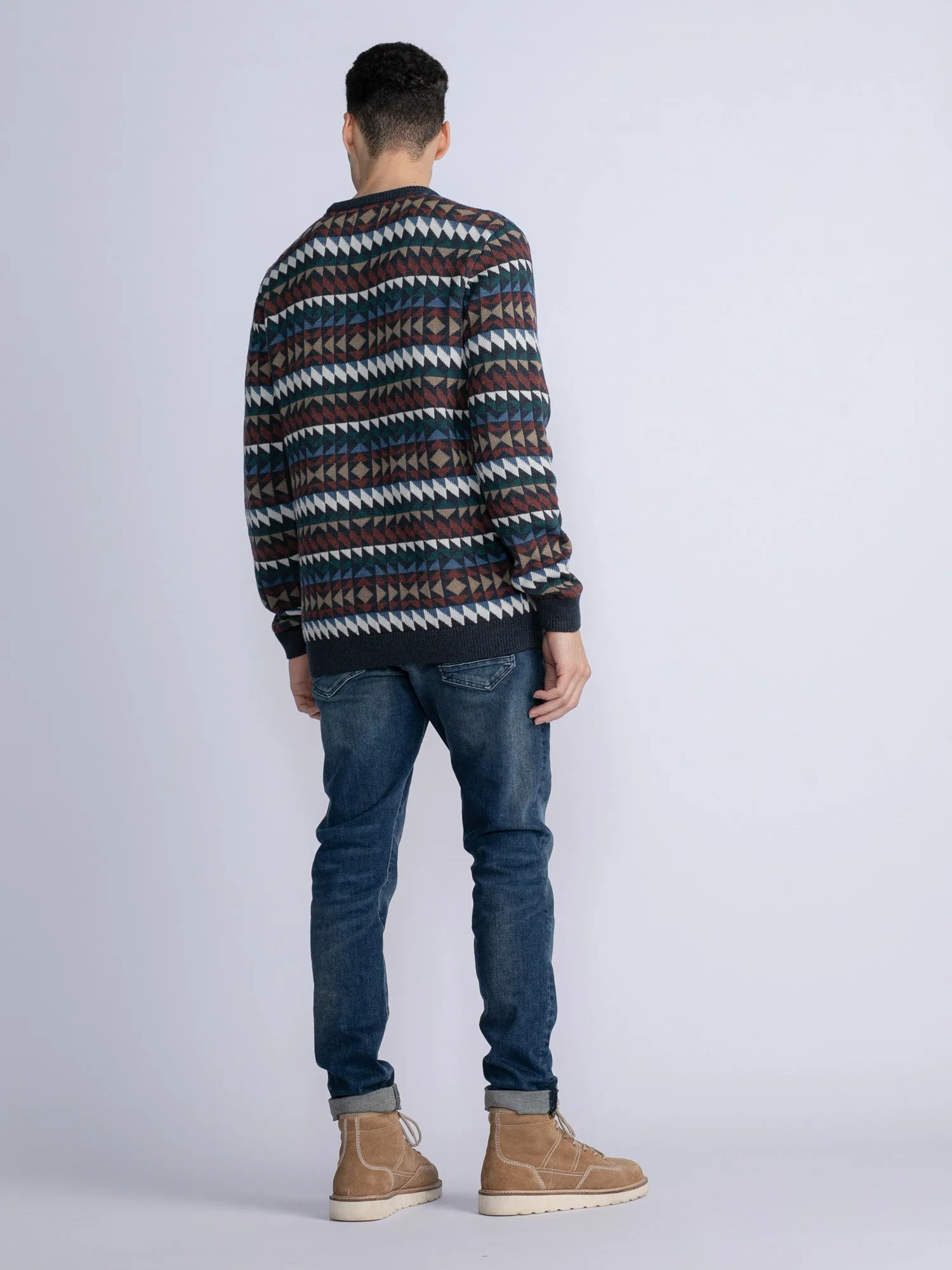 All-over print pullover Sparta