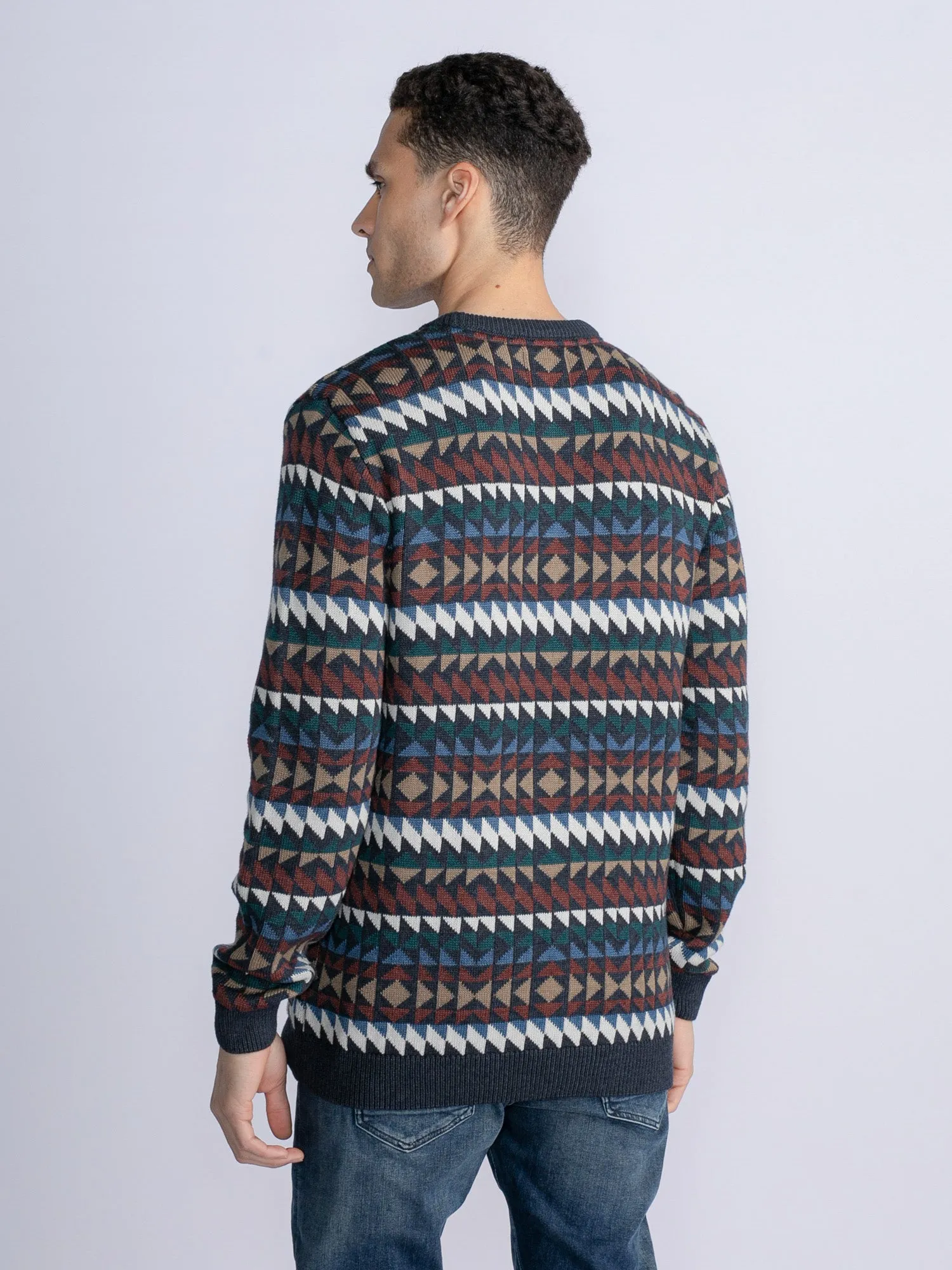 All-over print pullover Sparta