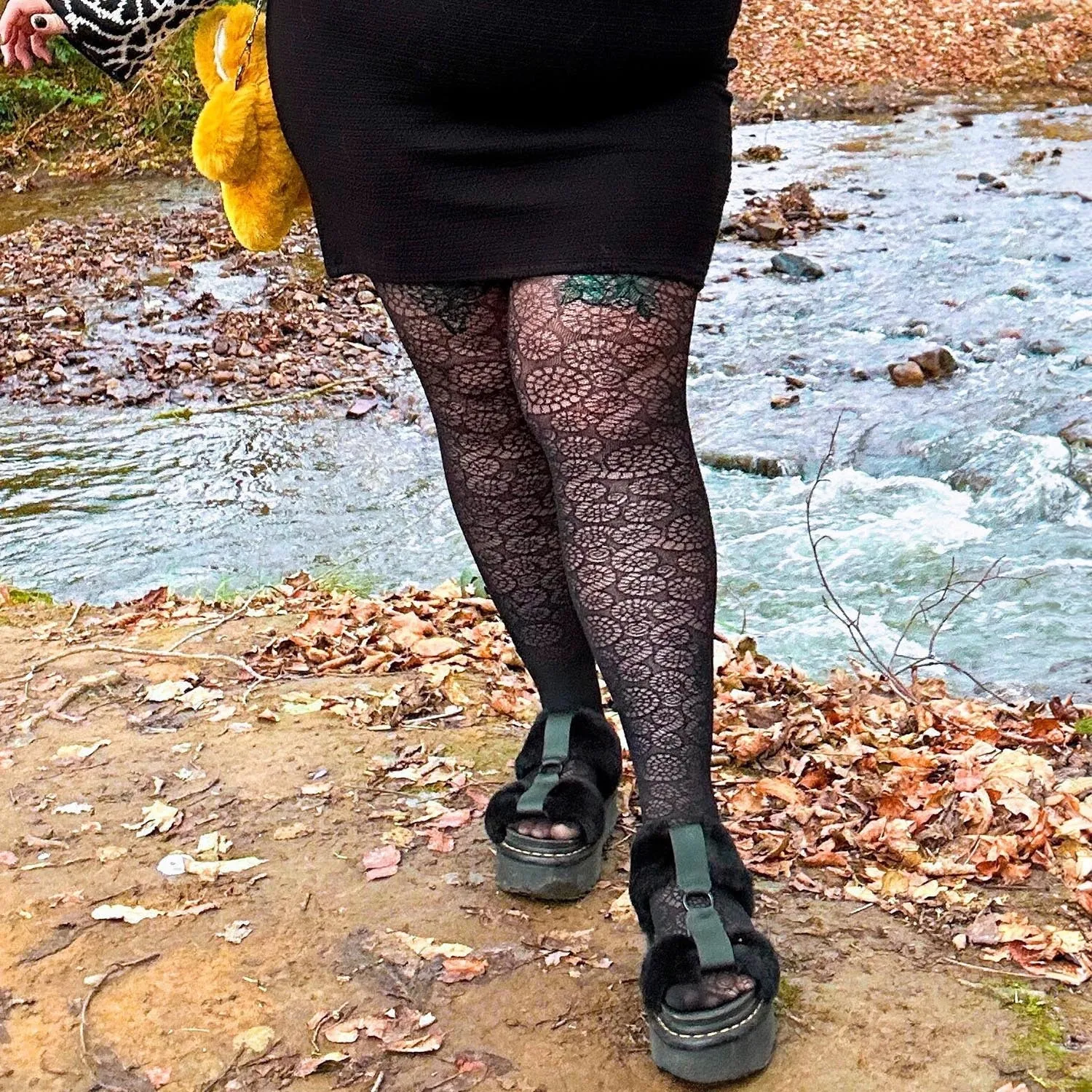 Ammonite Fossil Tights