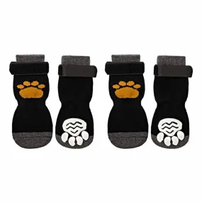 Anti-Skid Yellow Paw Socks