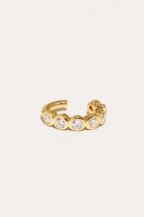 Arc - Zirconia and Recycled Gold Vermeil Ear Cuff