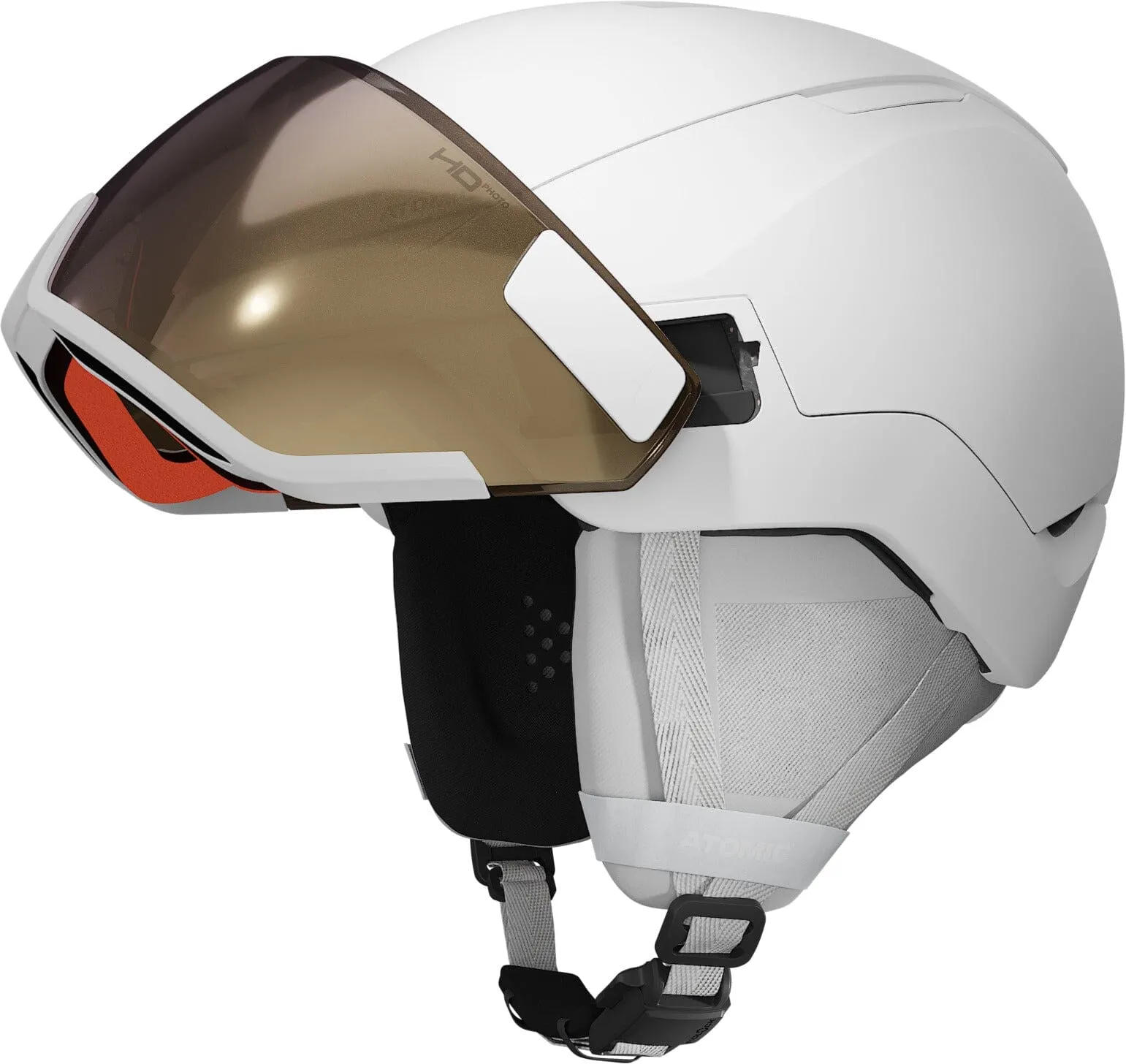 Atomic Revent GT Amid Visor Helmet with HD Photo Lens