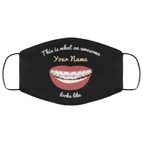 Awesome Braces Teeth Face Mask