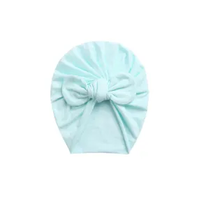 Baby Bunny Ear Turban in Mint