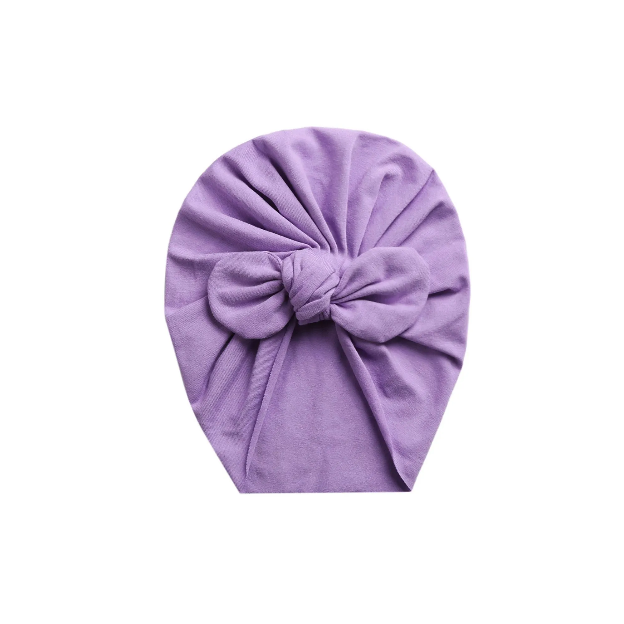 Baby Bunny Ear Turban in Orchid