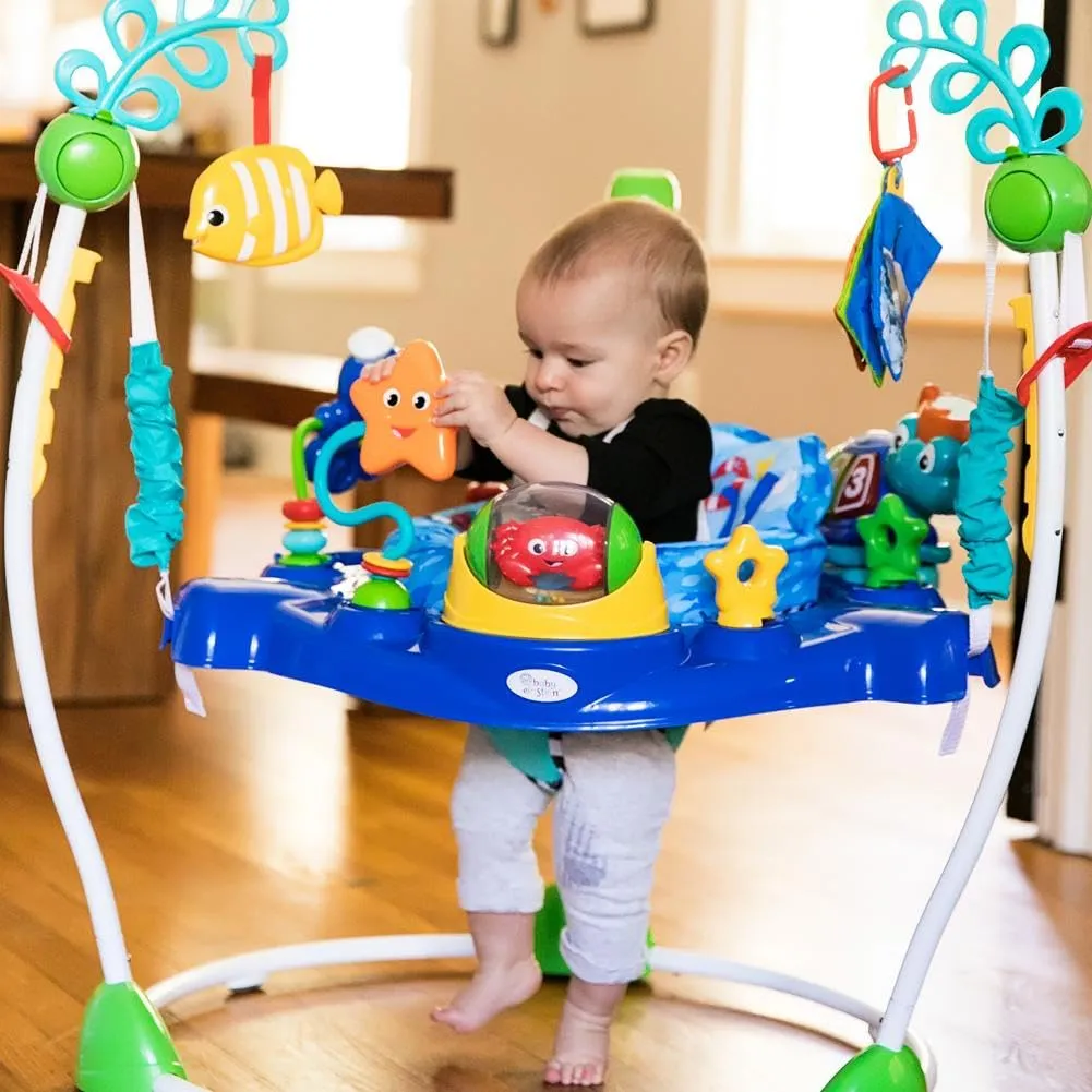 Baby Einstein Neptune's Ocean Discovery Activity Jumper, Ages 6 months  , Max weight 25 lbs., Unisex