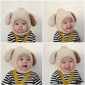 Baby Winter Hat/ Bonnets Rabbit Ear Hats for 0-3 years