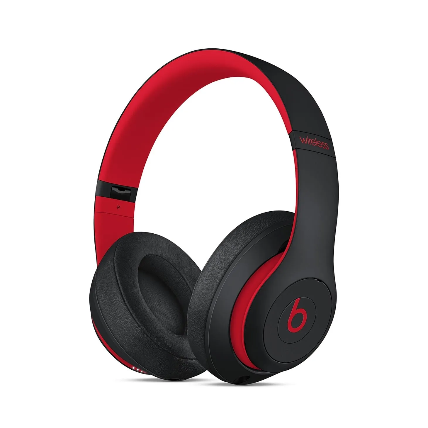 Beats Studio3 Wireless Over-Ear Headphones - The Beats Decade Collection - Defiant Black-Red