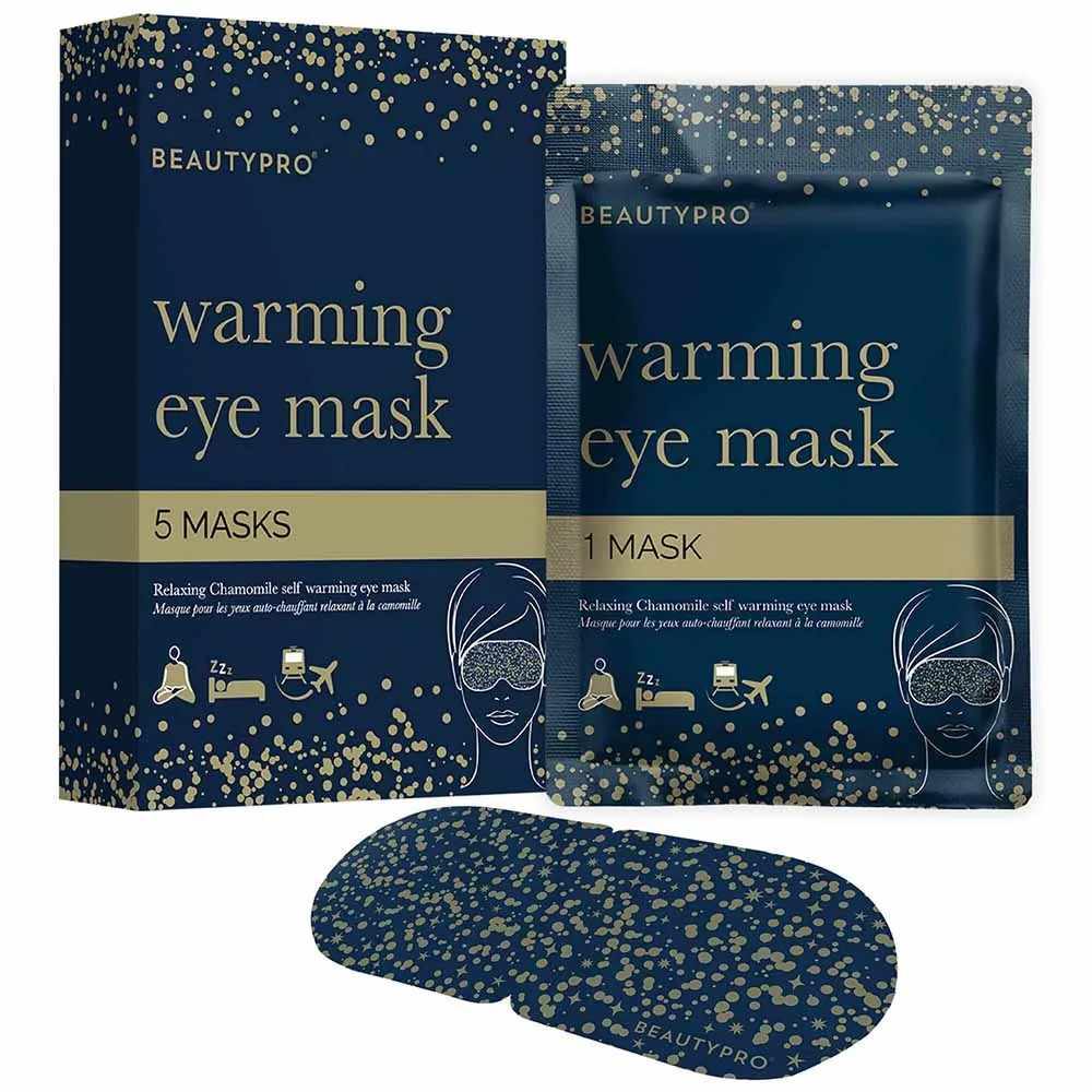 BEAUTYPRO Warming Eye Mask - Pack of 5