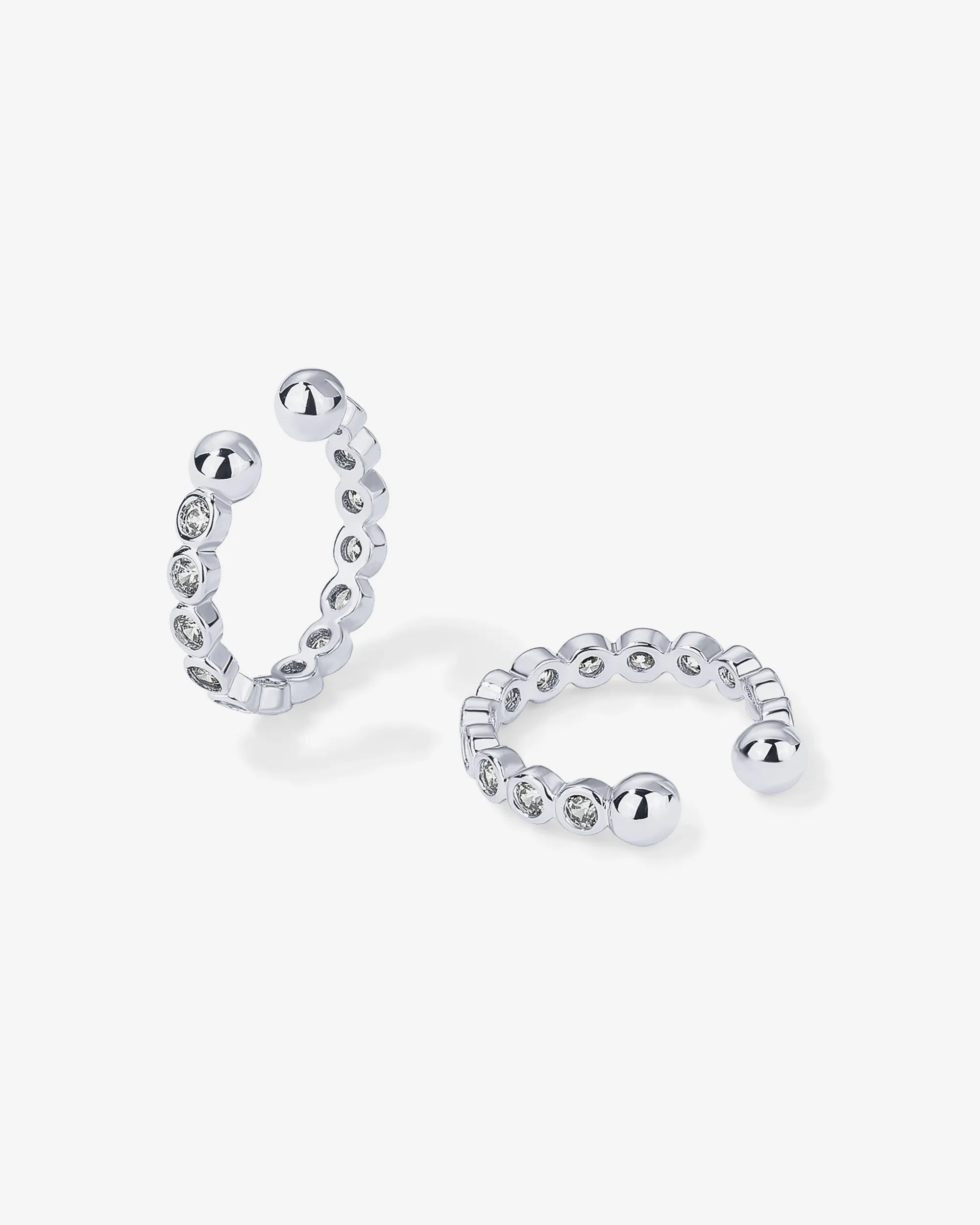 Bezel Ear Cuffs