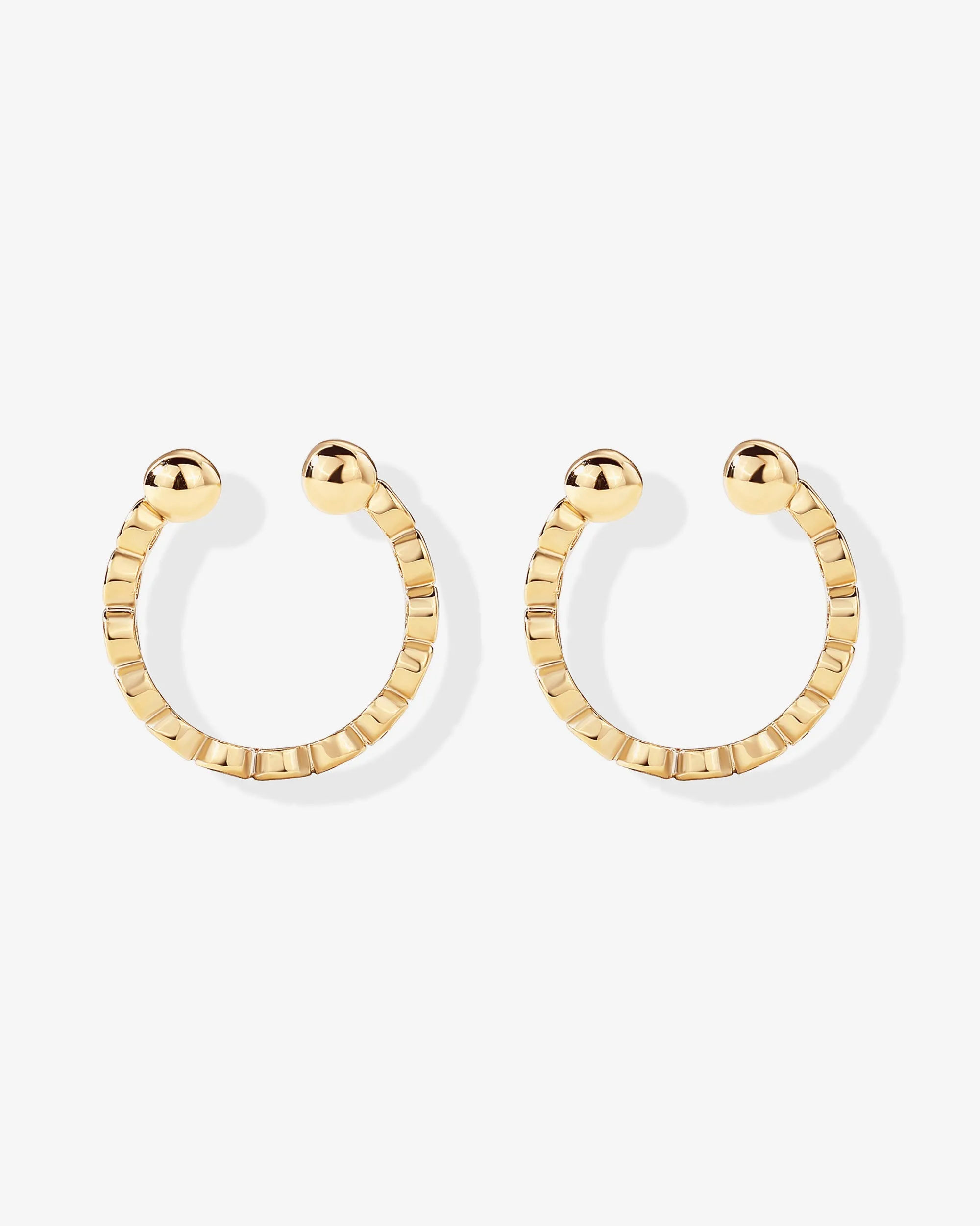 Bezel Ear Cuffs