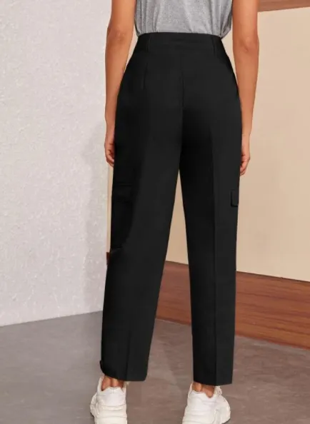 Black Tailored Trousers