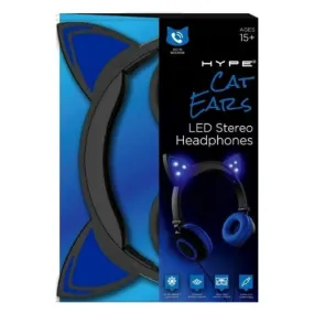 Blue LED Cat Ear: Hype - Headphones