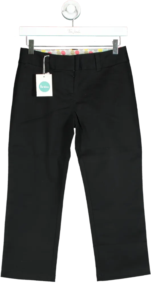 Boden Black Tailored Trousers UK 6 Petite