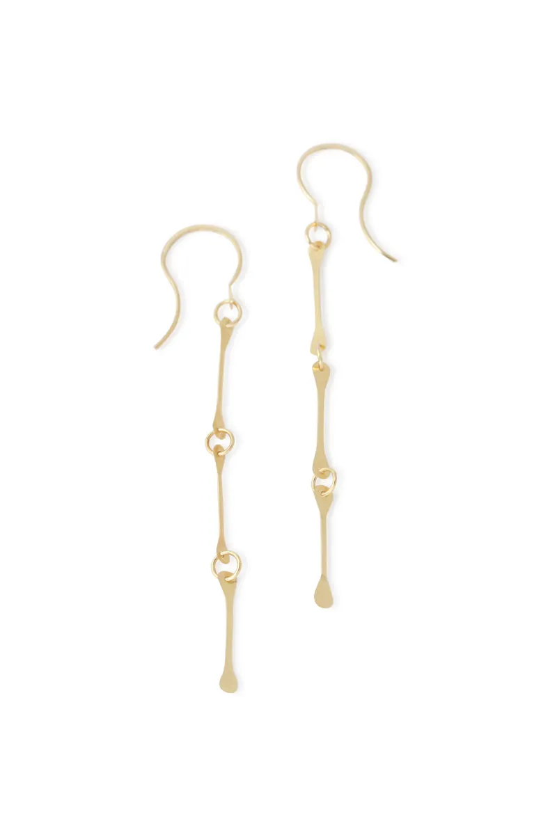 Bone Chain Drop Earrings