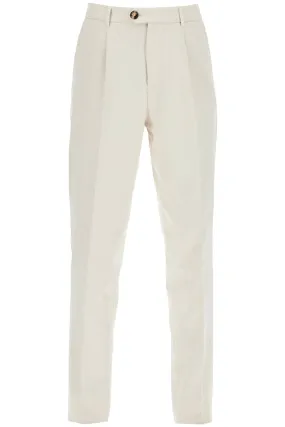 BRUNELLO CUCINELLI leisure fit gabardine trousers