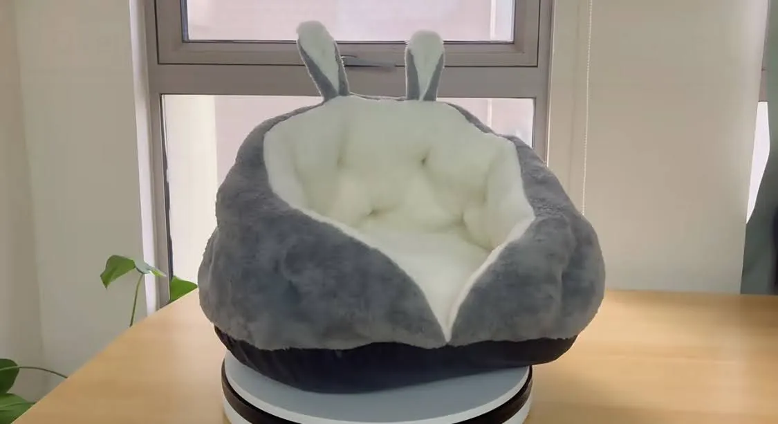 Bunny Ear Design Pet Bed