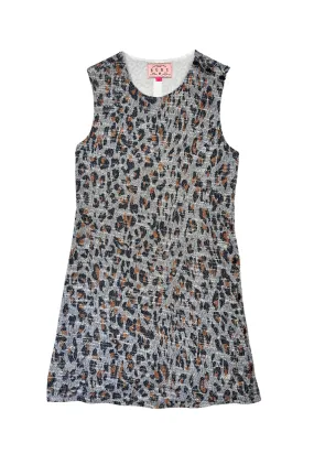 Buru x Val Jackie Dress - Navy Cheetah