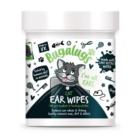 Cat Ear Wipes 100 Pre-soaked Biodegradable Wipes