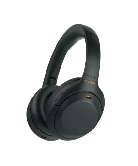 Certified Refurbished - Sony WH-1000XM4 Wireless Noise-Cancelling Over-the-Ear Headphones - Black