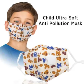 Child Mask Ultra Soft Anti Pollution Adjustable Mask