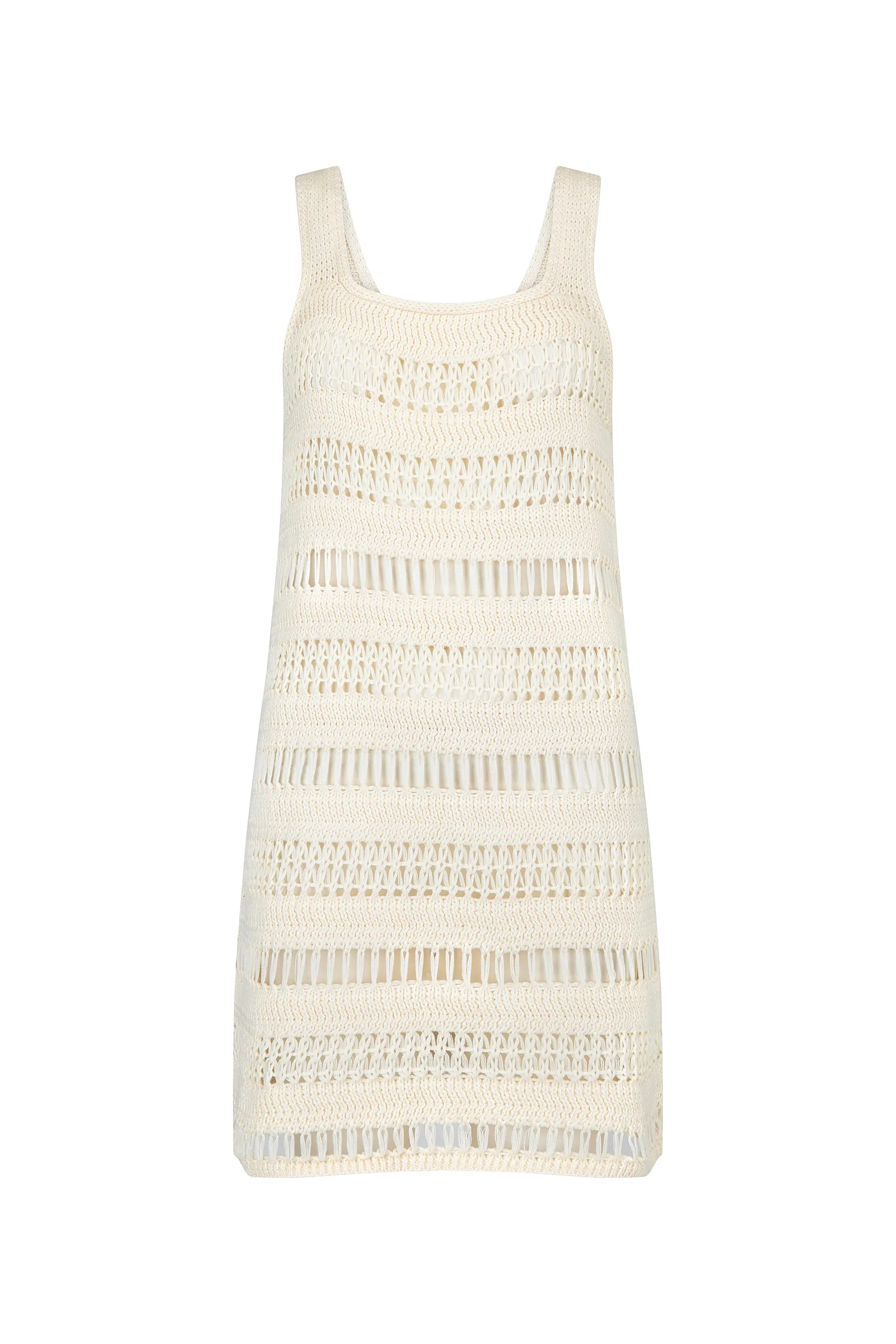 COASTAL SHORES DRESS - OFFWHITE