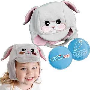 Cool Gel N Cap Kids Ice and Heat Packs with First Aid Cap, Tulip The Bunny