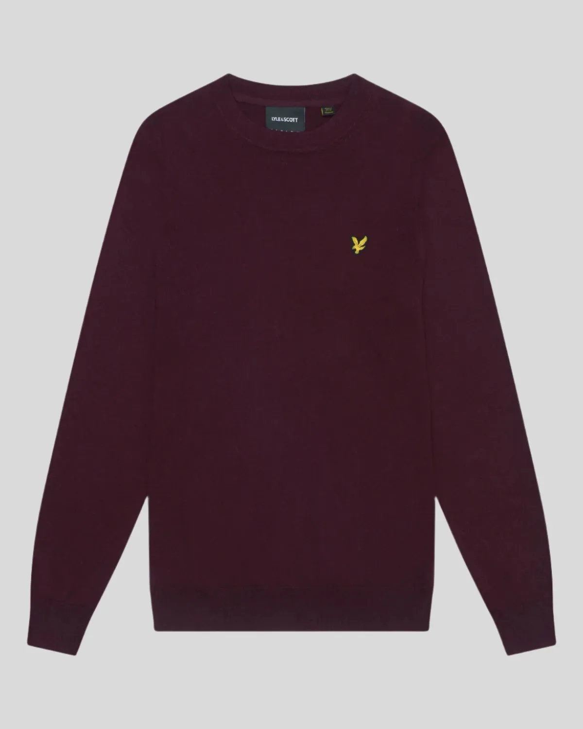 Cotton Merino Crew Neck Jumper