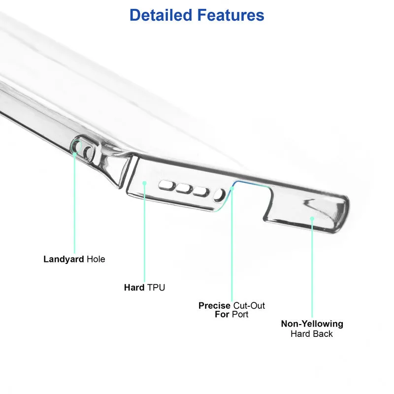 Crystal Clear Hard Back Anti-Yellowing Phone Case For Samsung S21 Ultra