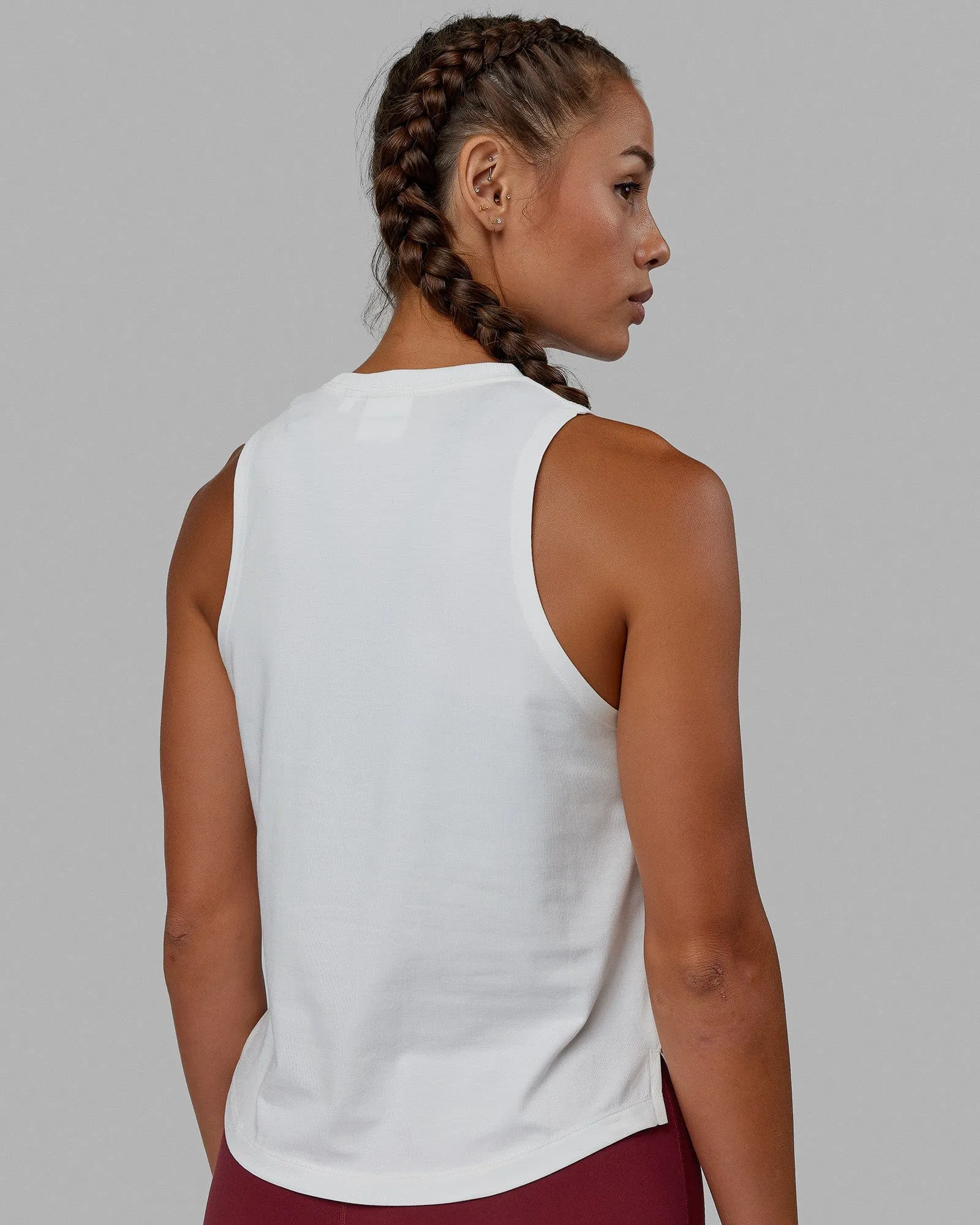 Deluxe PimaFLX Tank - Off White