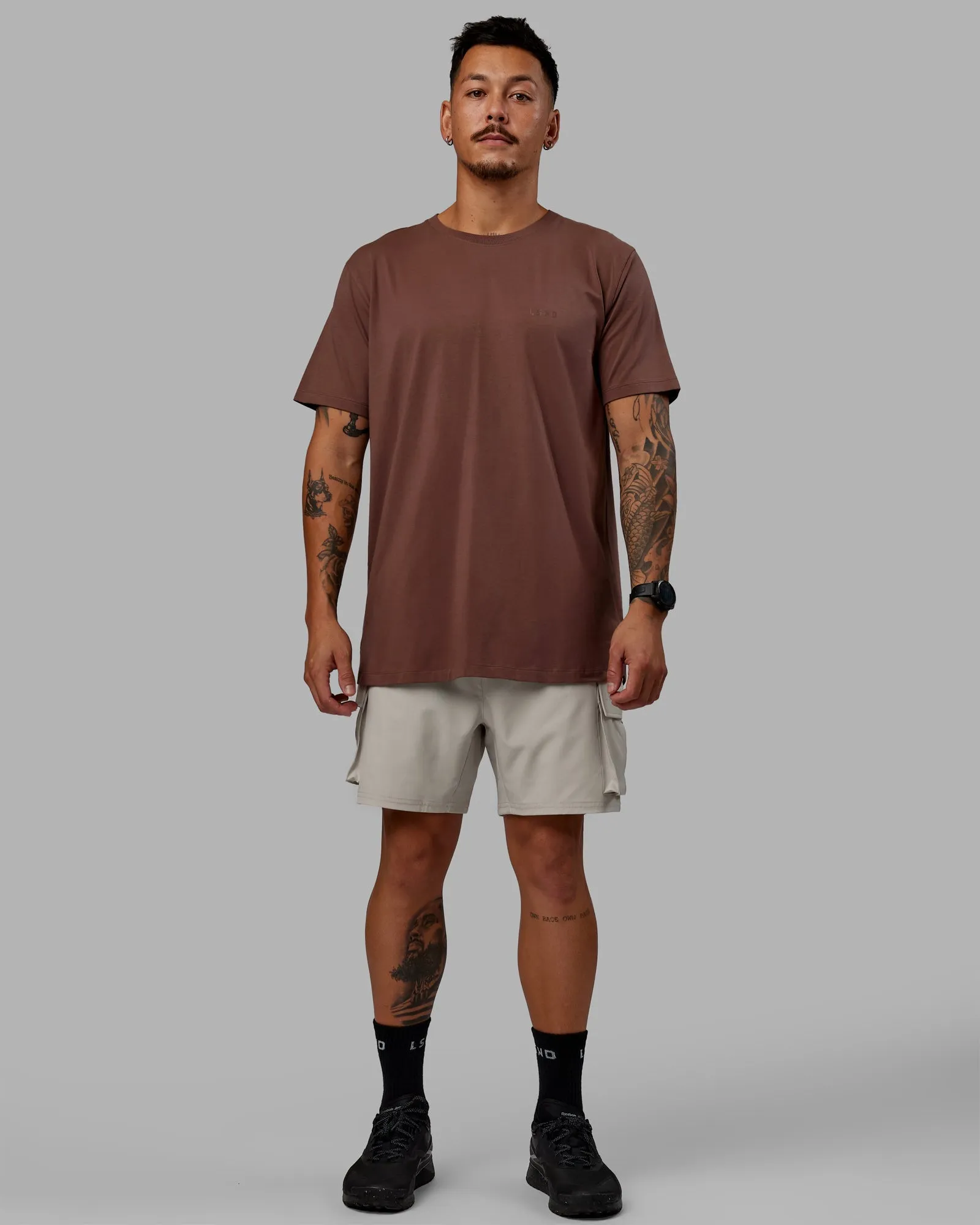 Deluxe PimaFLX Tee - Peppercorn