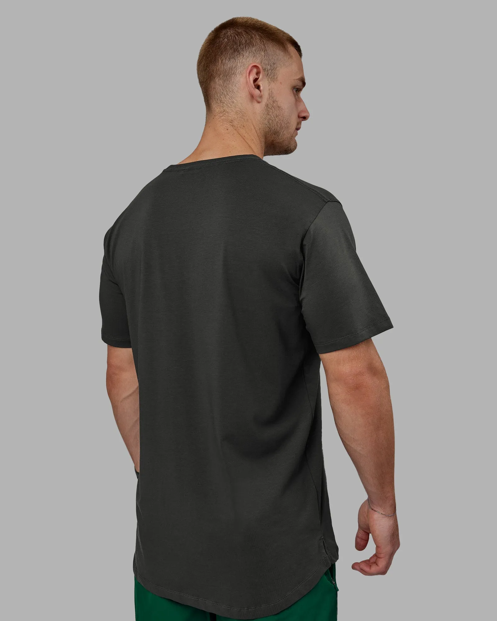 Deluxe PimaFLX Tee - Pirate Black