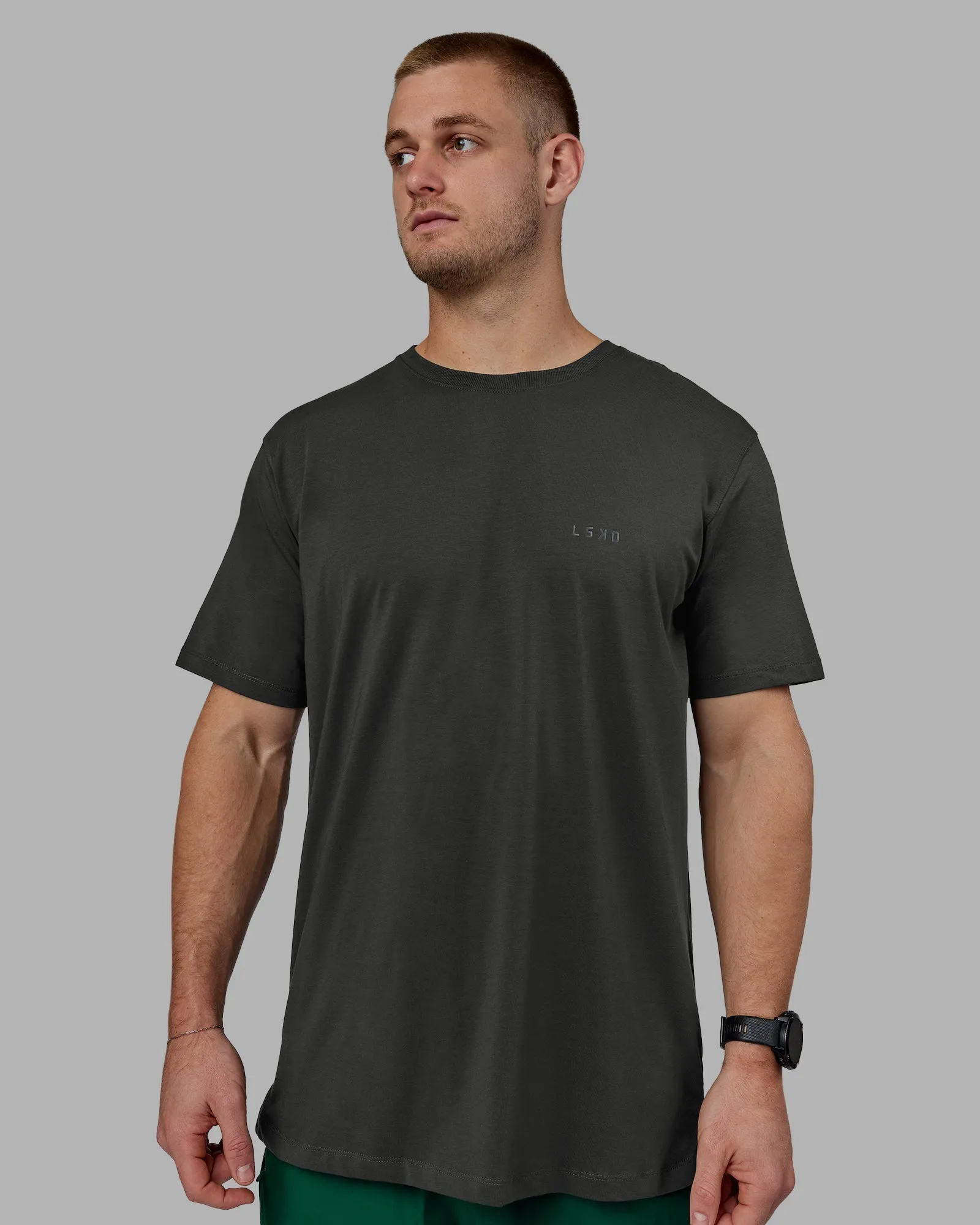 Deluxe PimaFLX Tee - Pirate Black