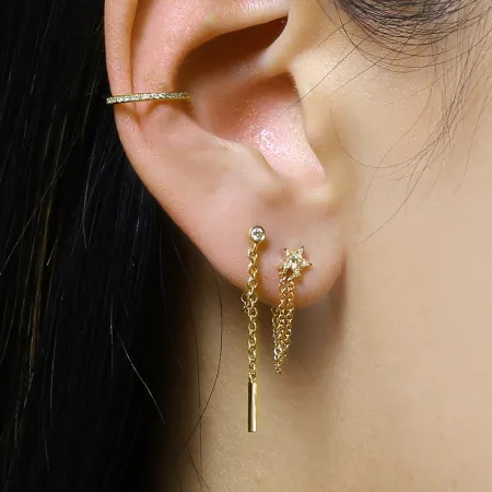 Diamond Ear Cuff