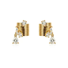 Dripping Diamonds Ear Clip