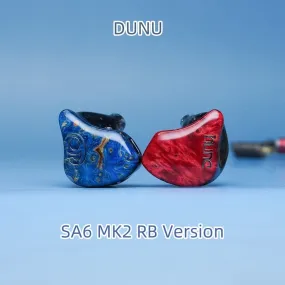 DUNU SA6 MK2/MKII RB Version 6BA In-Ear Monitors IEMs