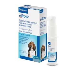 Easotic Otic Suspension for Dogs 10 mL (10 doses)