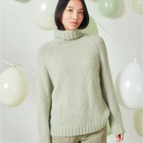 Eleanor Pullover Knitting Kit | Lang Yarns Malou Light & Knitting Pattern (278-15)