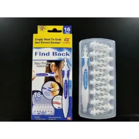 Find Back Silicon Easy Earwax Removal Ear Cleaner 16 PC