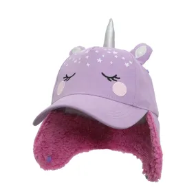 flapjacks 3D cap with earflaps unicorn