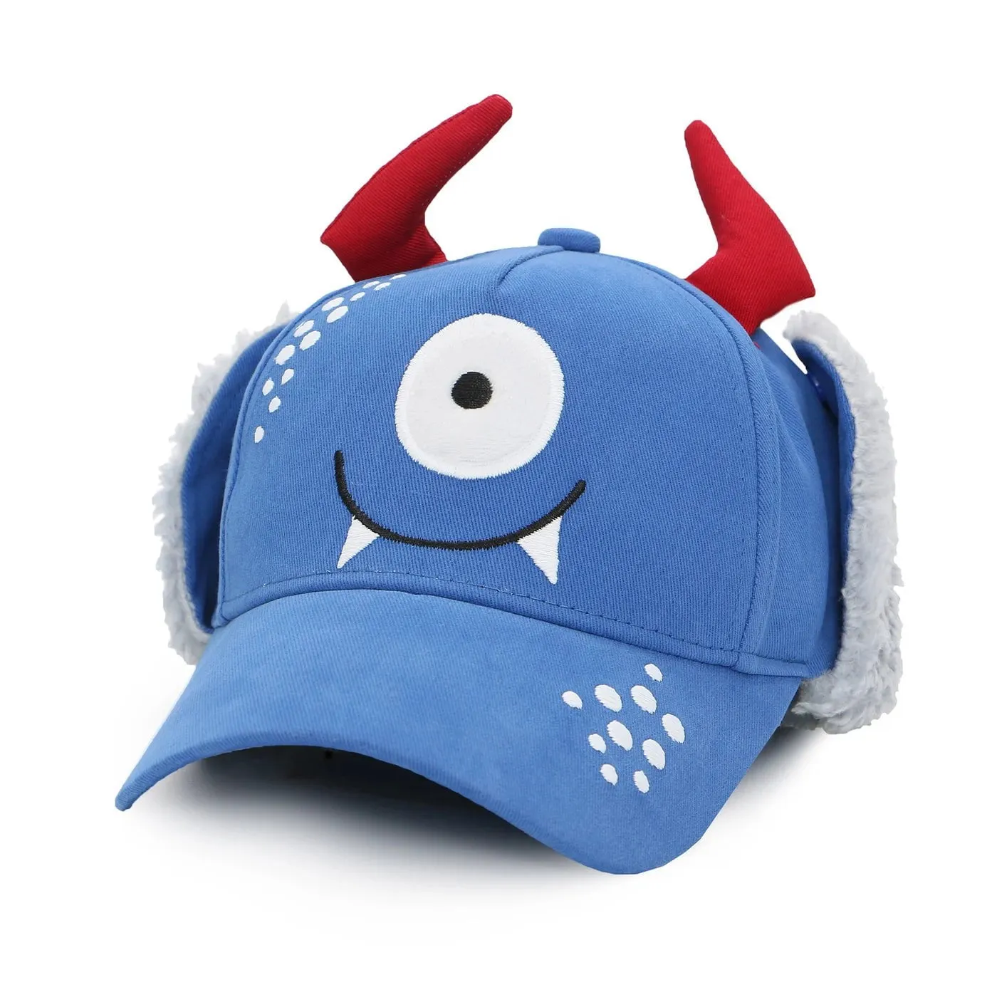 Flapjacks - 3D Caps with Earflaps - Monster