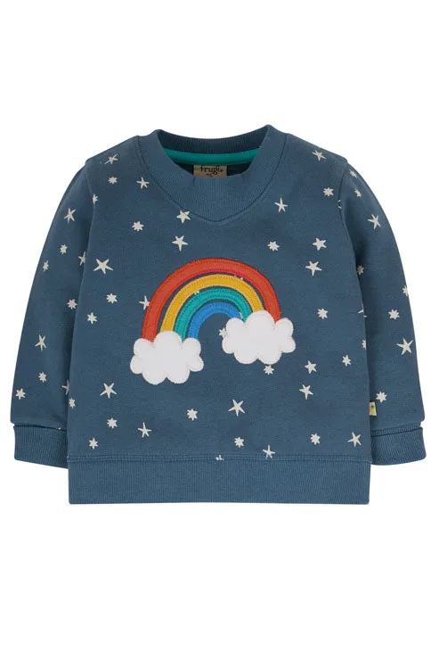 Frugi Easy On Jumper - Abisko Stars/ Rainbow